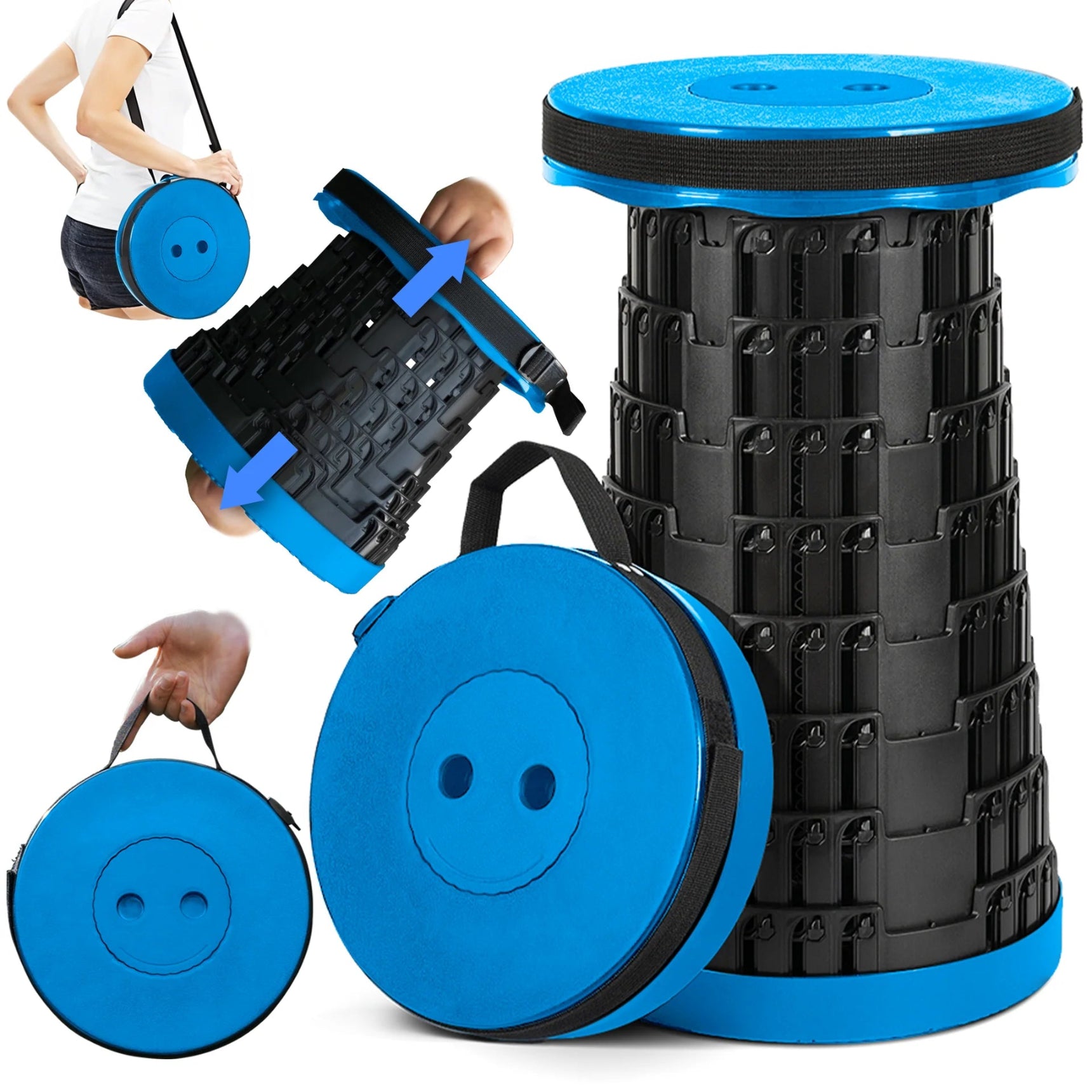 NEW Telescopic Stool, Portable Folding Stool